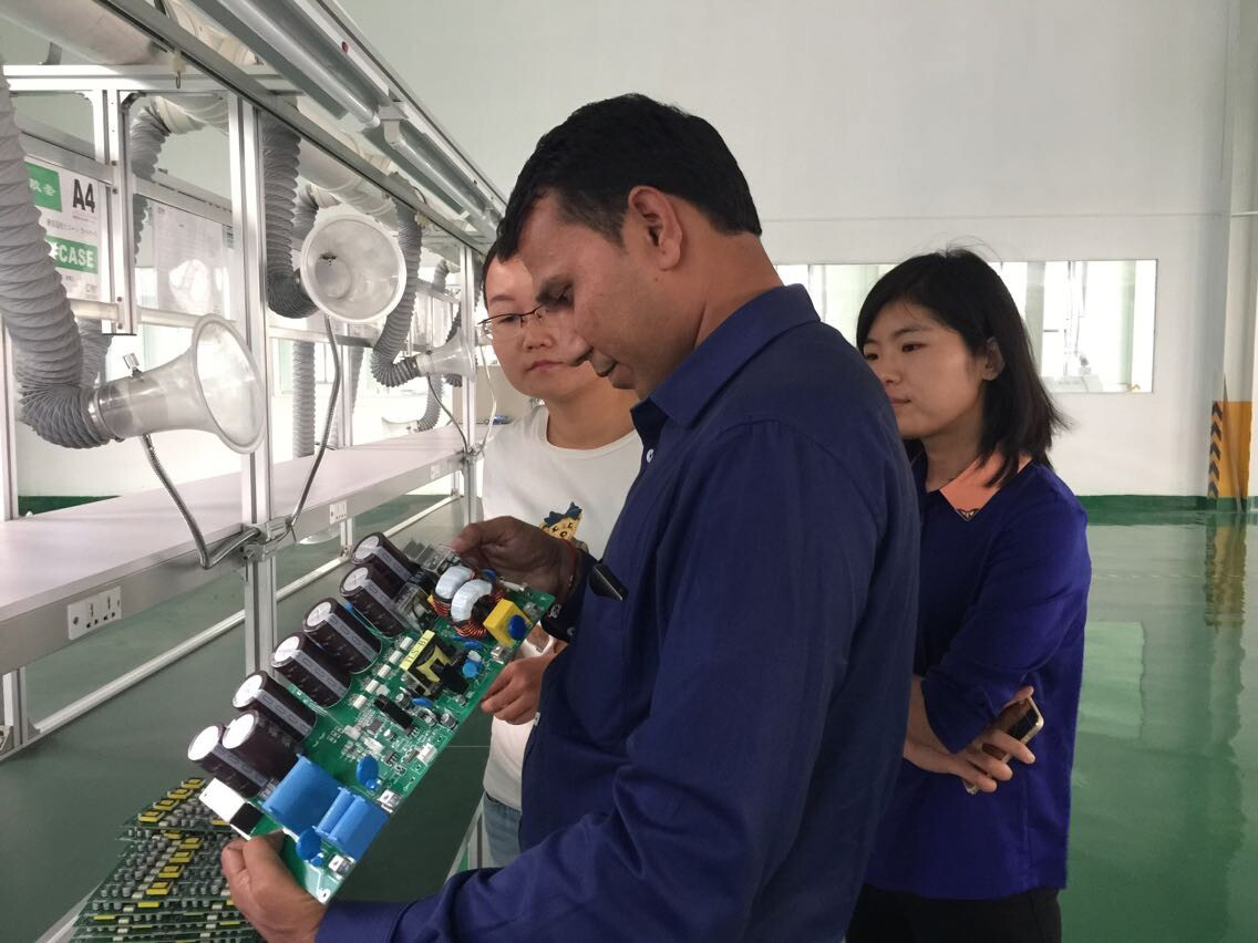 歡迎印度合作商NITIN到訪我公司