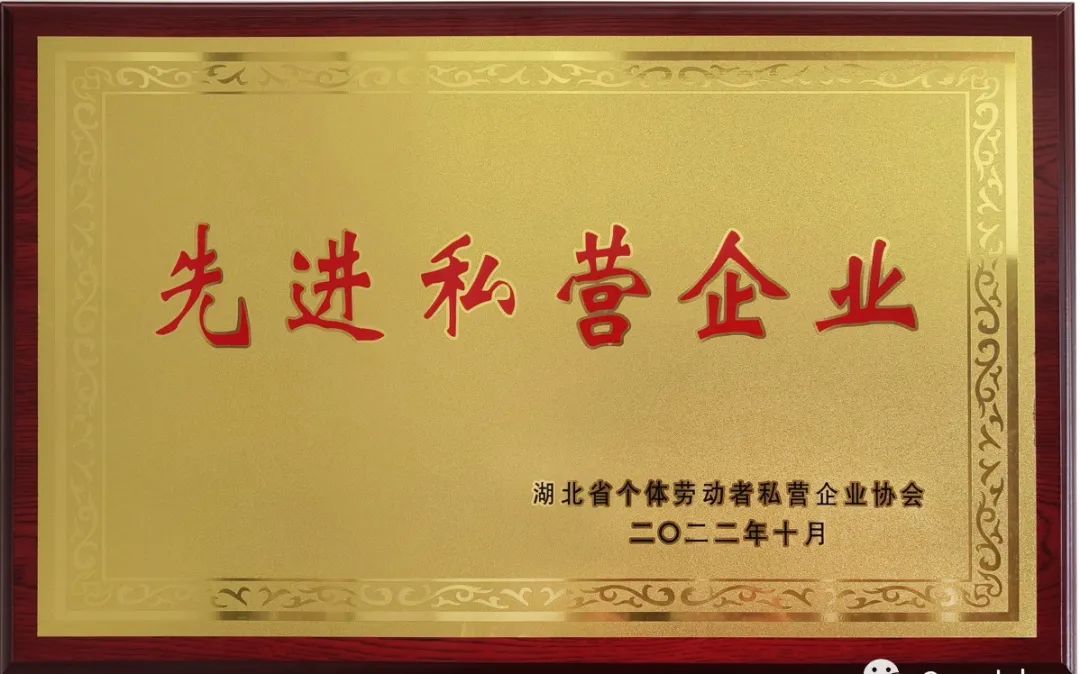 喜訊┃恭喜我司集團(tuán)公司-特雷斯集團(tuán)榮獲“先進(jìn)私營(yíng)企業(yè)”